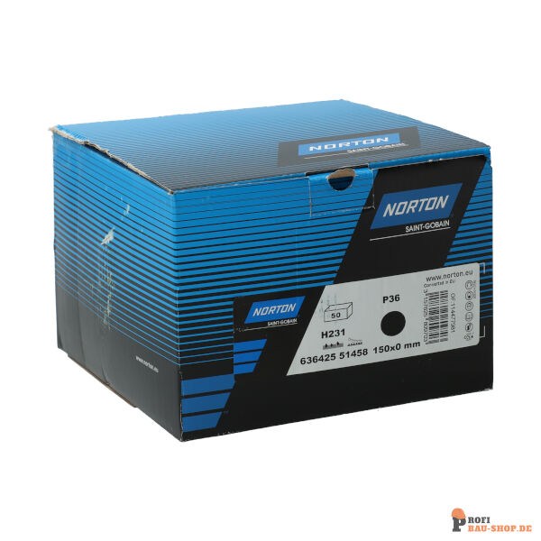 nortonschleifmittel/NORTON_schleifmittel_63642551458 Discs Selfgrip Norton H231 150x0 GRIT 36_137916